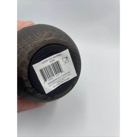 Corkcicle Stemless Rattle Snake 12oz Insulated Travel Tumbler Cup Wine Hot/Cold - Picture 4 of 6